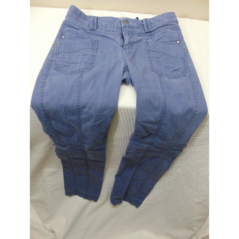 Athleta Pants Park Meadows Deep Sea (Blue) Women Sz 0‎ Utility Cargo Outdoors